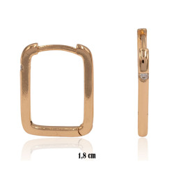 Kolczyki Xuping pozłacane 18k - MF35964